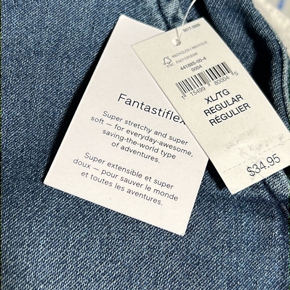 NWT GAP girls denim shorts fantastiflex size XL - Picture 7 of 7